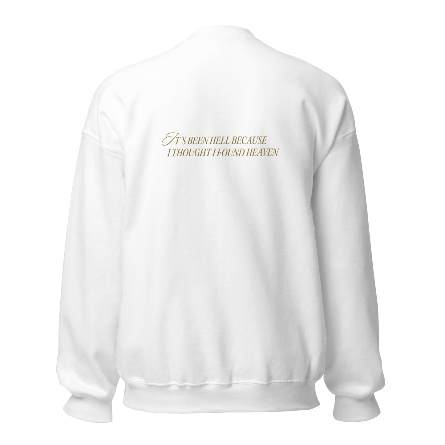 Haley Joelle "Heaven" Unisex White Crew Neck