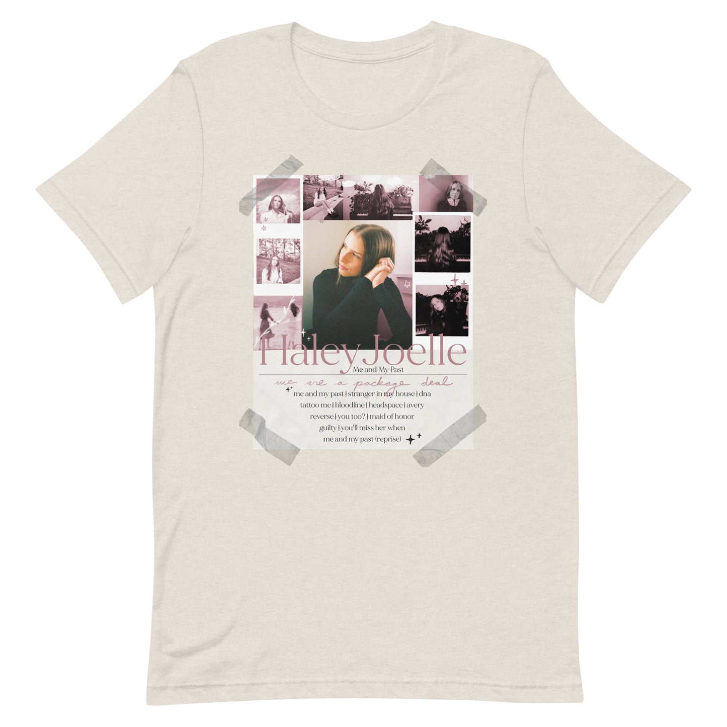 Haley Joelle "Me And My Past" Unisex T-Shirt (heather dust)